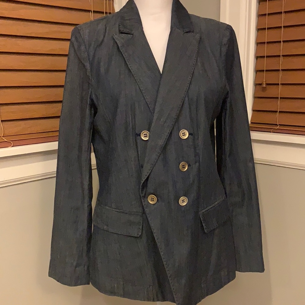White House Black Market Navy Blazer
